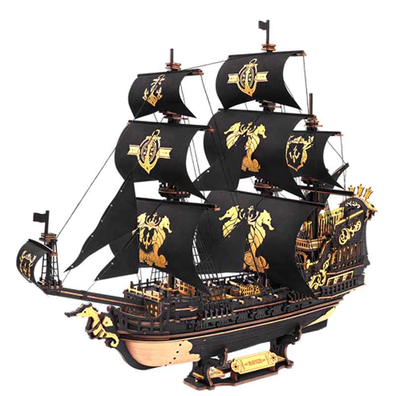 Rolife The Seahorse Barque MCB02 Rolife The Seahorse Barque MCB02