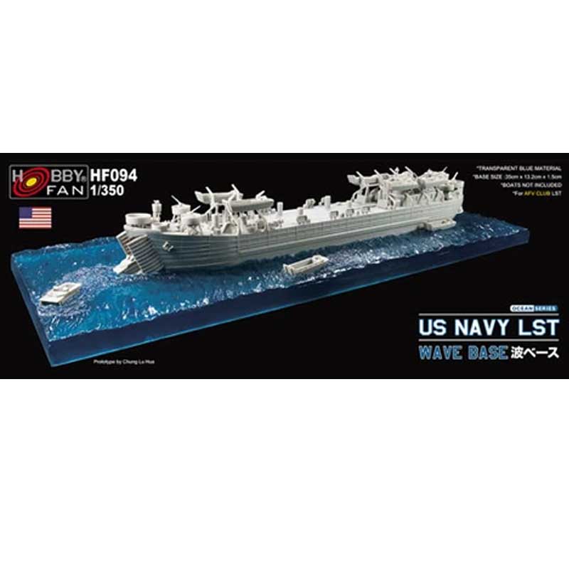 1/350 US Navy LST Wave Base Hobby Fan HF094