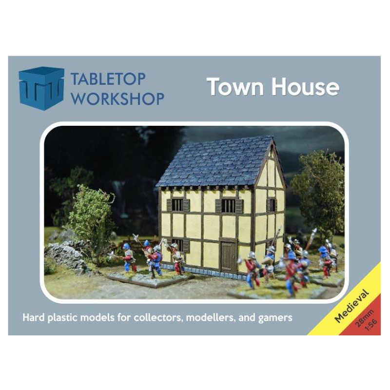 The Tabletop Workshop Town House (28mm) 28MEDTOWN