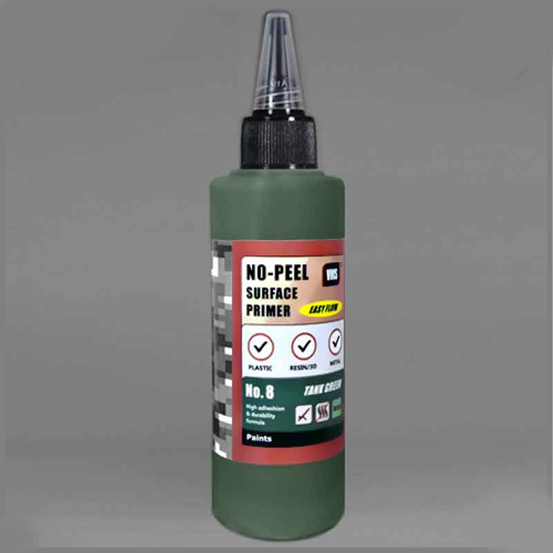 VMS No Peel Primer No. 8 Tank green (100ml) VMS.PR08 VMS No Peel Primer No. 8 Tank green (100ml) VMS.PR08