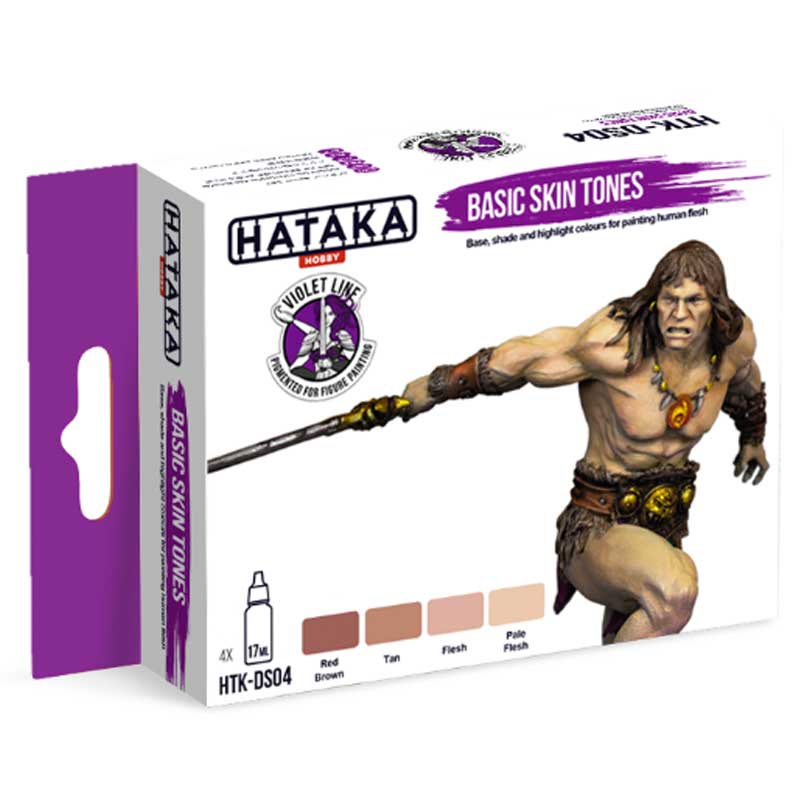 Hataka Basic Skin Tones Set HTK-DS04 Hataka Basic Skin Tones Set HTK-DS04