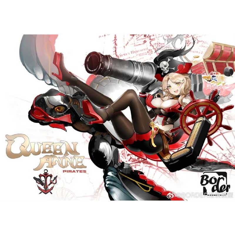 Border Model Pirate Captain Queen Anne (1/12) BA-003 Border Model Pirate Captain Queen Anne (1/12) BA-003