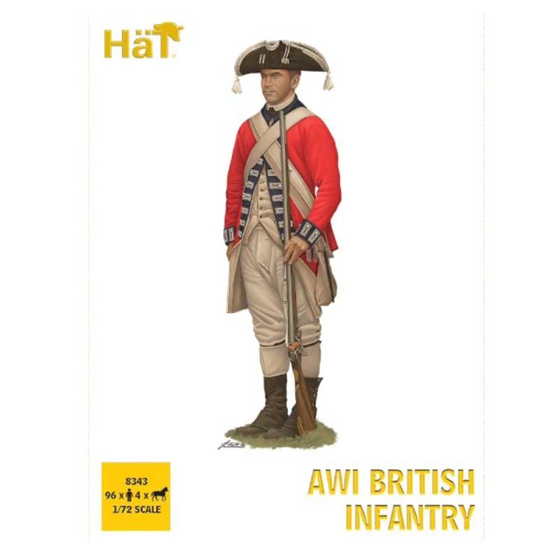 Hat Industrie British Infantry AWI (1/72) 8343 Hat Industrie British Infantry AWI (1/72) 8343
