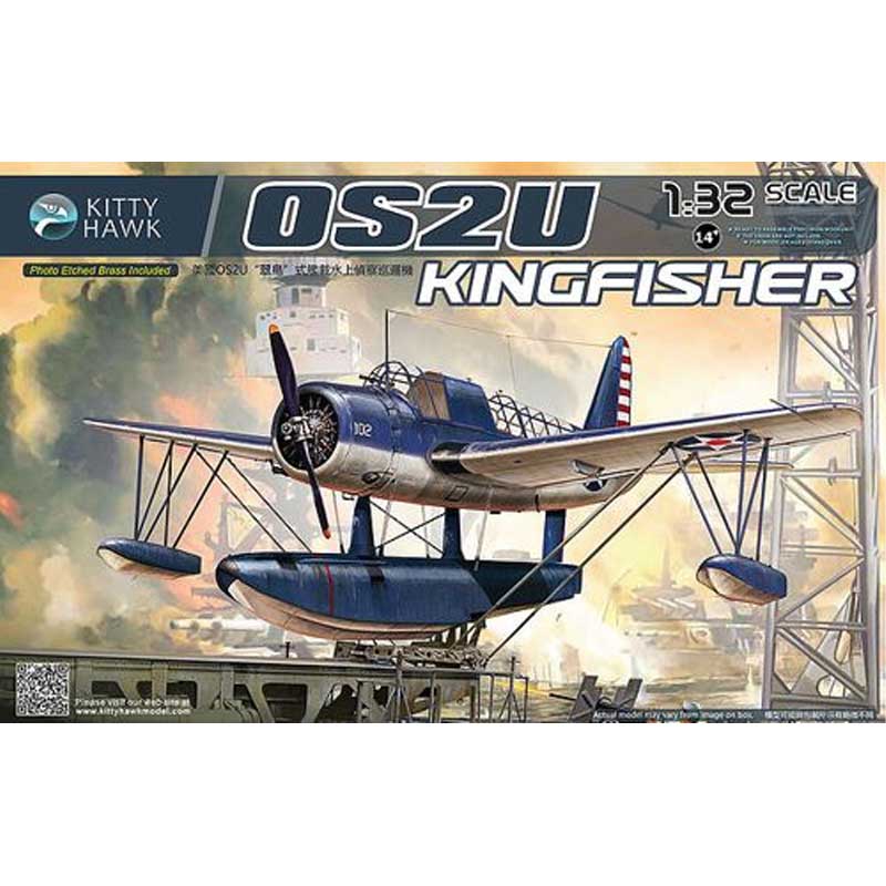 Kitty Hawk Models Vought OS2U Kingfisher floatplane (1/32) KH32016 Kitty Hawk Models Vought OS2U Kingfisher floatplane (1/32) KH32016