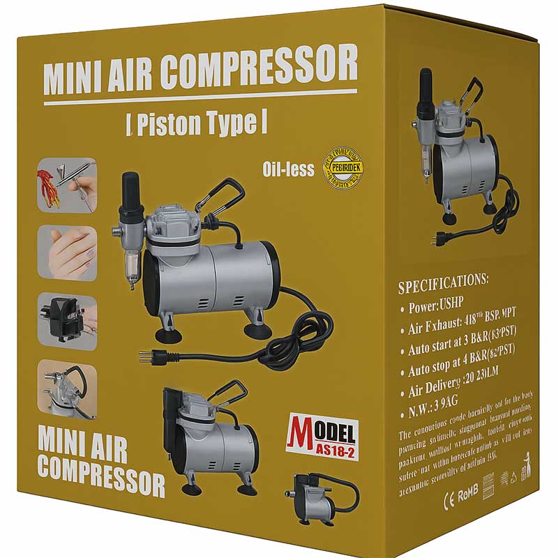 Airbrush Compressor AS18-2