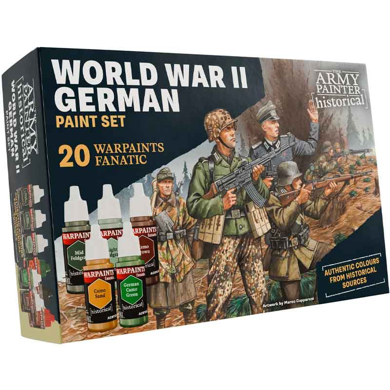 The Army Painter WWII German Historical Paint Set WP8083P The Army Painter WWII German Historical Paint Set WP8083P