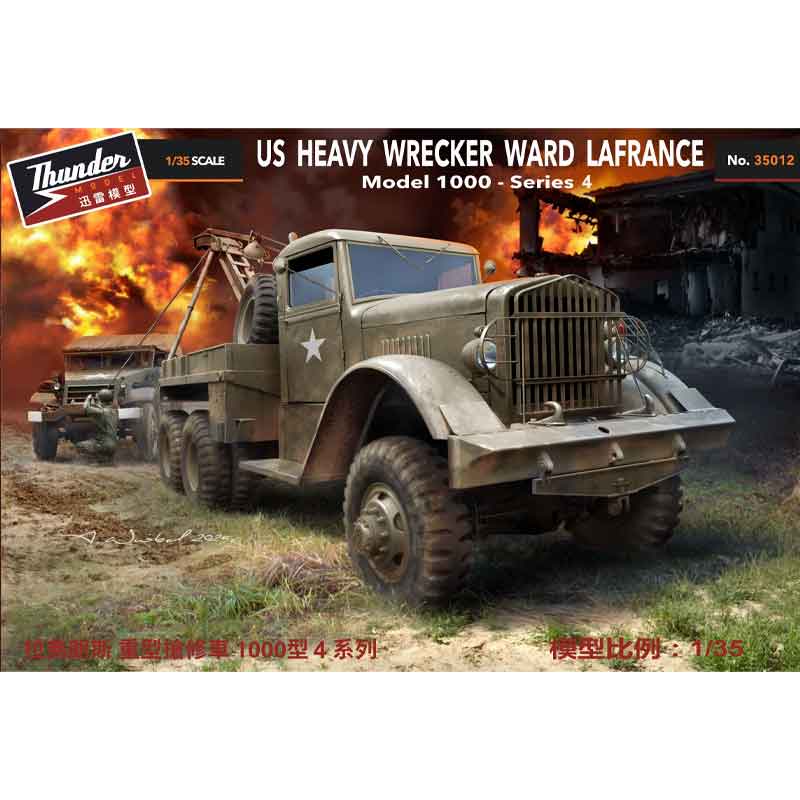 Thunder Model LaFrance Heavy Wrecker Series 4 (1/35) 35012 Thunder Model LaFrance Heavy Wrecker Series 4 (1/35) 35012