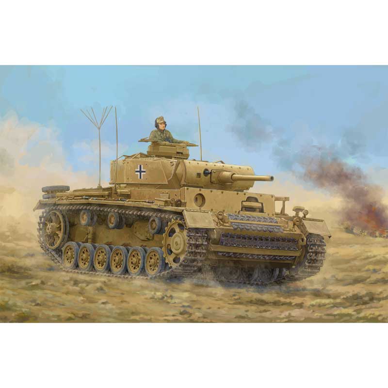 Trumpeter Pz.Kpfw.III Ausf J (1/16) 00955 Trumpeter Pz.Kpfw.III Ausf J (1/16) 00955