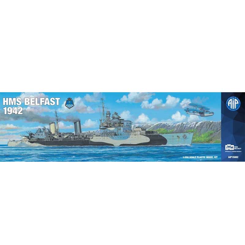 AIP HMS Belfast 1942 Royal Navy Cruiser (1/350) AIP15002 AIP HMS Belfast 1942 Royal Navy Cruiser (1/350) AIP15002