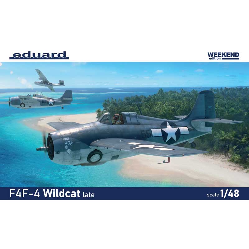 Eduard Grumman F4F-4 Wildcat late Weekend edition (1/48) 84204