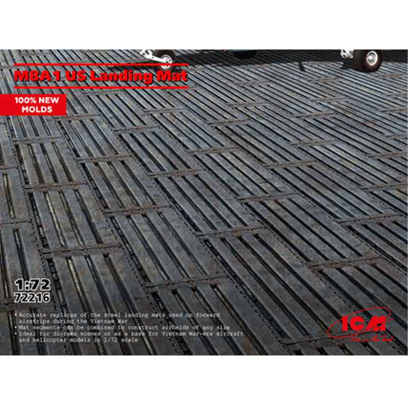 ICM Vietnam M8A1 U.S. Landing Mat (1/72) 72216 ICM Vietnam M8A1 U.S. Landing Mat (1/72) 72216
