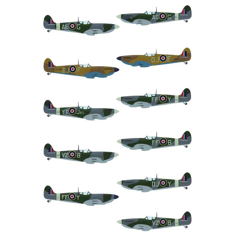 Xtradecal Supermarine Spitfire Mk.IXc Decals (1/72) X72110