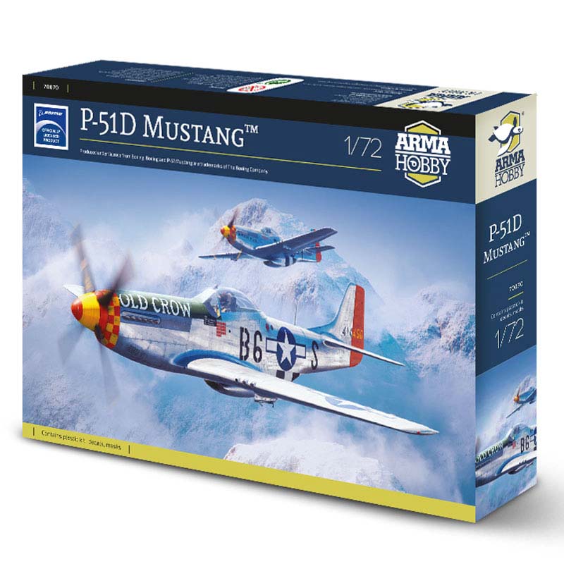 Arma Hobby P-51D Mustang (1/72) 70070