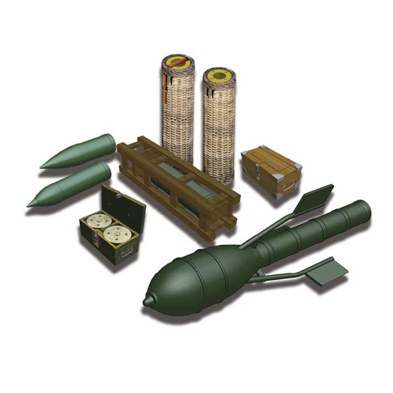 AFV Club sIG33 15cm Heavy Infantry Gun Ammo & Acc. (1/35) AF35193 AFV Club sIG33 15cm Heavy Infantry Gun Ammo & Acc. (1/35) AF35193