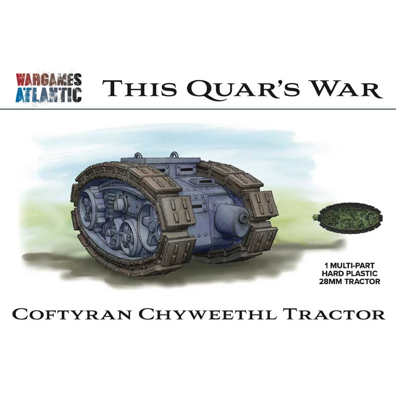 Wargames Atlantic Coftyran Chyweethl Tractor (28mm) WAAQU009 Wargames Atlantic Coftyran Chyweethl Tractor (28mm) WAAQU009