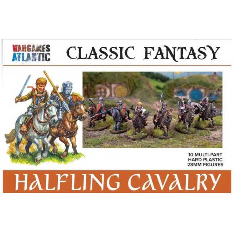 Wargames Atlantic Halfling Cavalry (28mm) WAACF013 Wargames Atlantic Halfling Cavalry (28mm) WAACF013