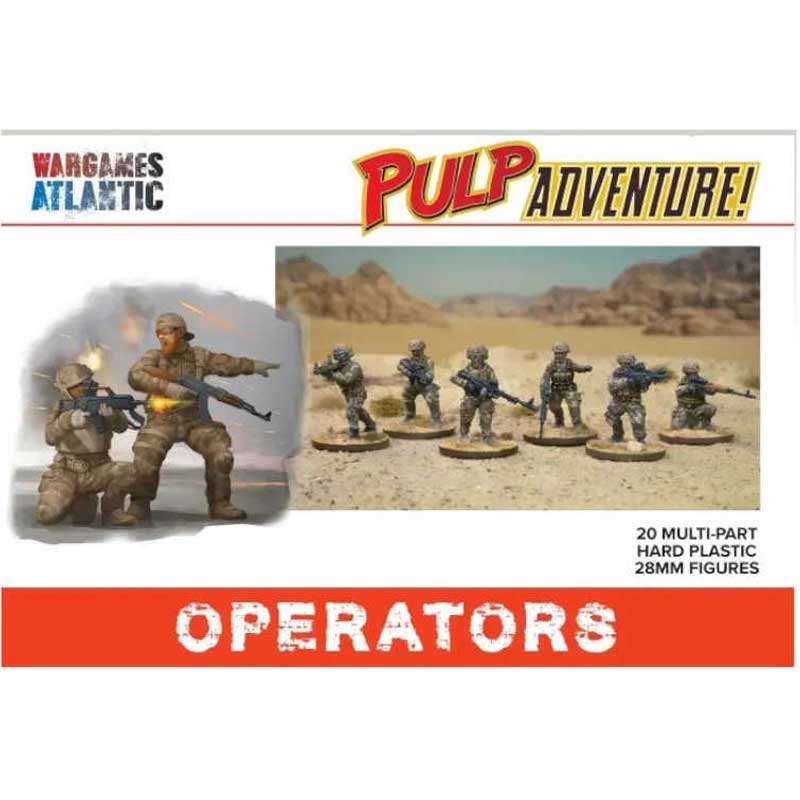 Wargames Atlantic Operators (28mm) WAAPA003 Wargames Atlantic Operators (28mm) WAAPA003