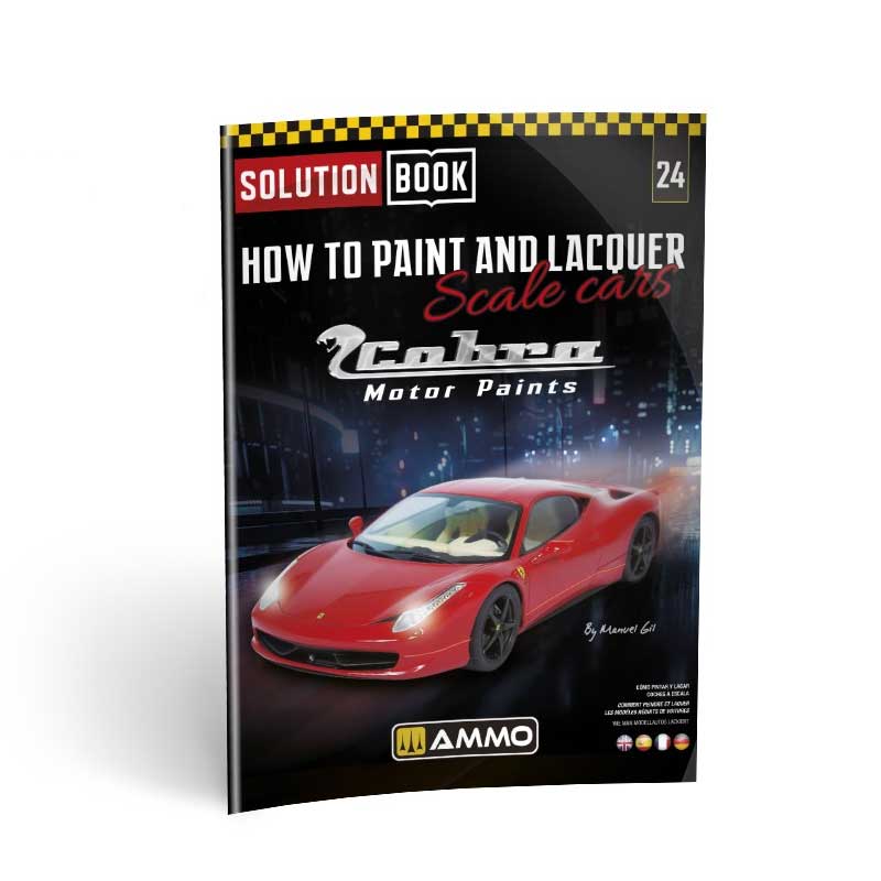 Ammo Solution Book How to Paint and Lacquer Scale Cars A.MIG-6604 Ammo Solution Book How to Paint and Lacquer Scale Cars A.MIG-6604