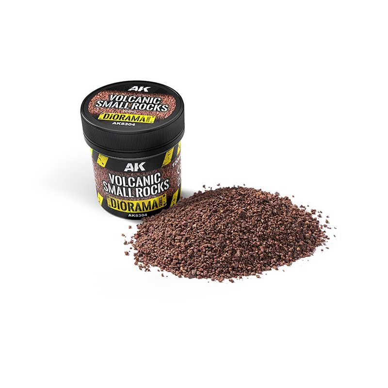 AK Interactive Volcanic Small Rocks (100ml) AK8304