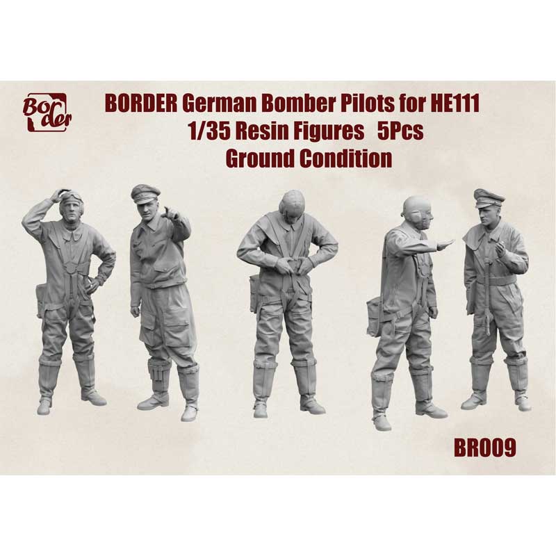 Border Model He111 Pilots Standing (1/35) BR-009 Border Model He111 Pilots Standing (1/35) BR-009