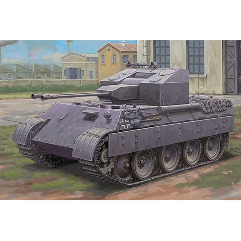 Hobbyboss German Flakpanzer V Ausf.A (1/48) 84832 Hobbyboss German Flakpanzer V Ausf.A (1/48) 84832