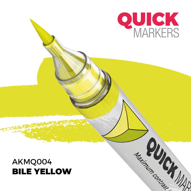 AK Interactive Bile Yellow - Quick Marker AKMQ004