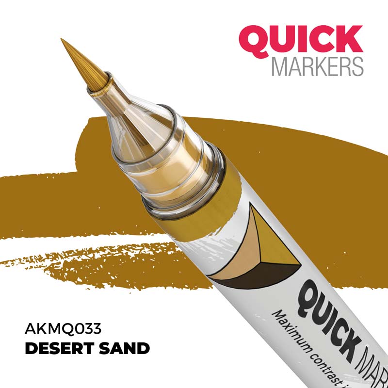 AK Interactive Desert Sand - Quick Marker AKMQ033 AK Interactive Desert Sand - Quick Marker AKMQ033