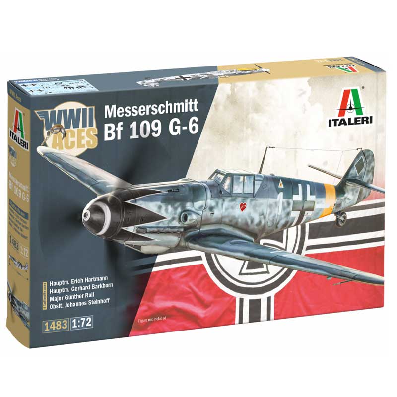 Italeri Bf 109 G-2/G-6 Aces (1/72) 1483 Italeri Bf 109 G-2/G-6 Aces (1/72) 1483