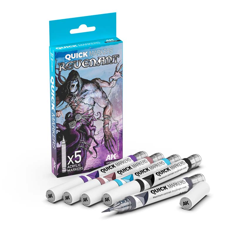 AK Interactive Revenant Quick Markers Set AKMQ102 AK Interactive Revenant Quick Markers Set AKMQ102