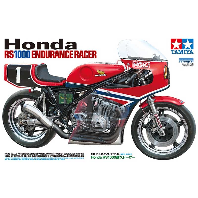 Tamiya Honda RS1000 Endurance Racer (1/12) 14014 Tamiya Honda RS1000 Endurance Racer (1/12) 14014