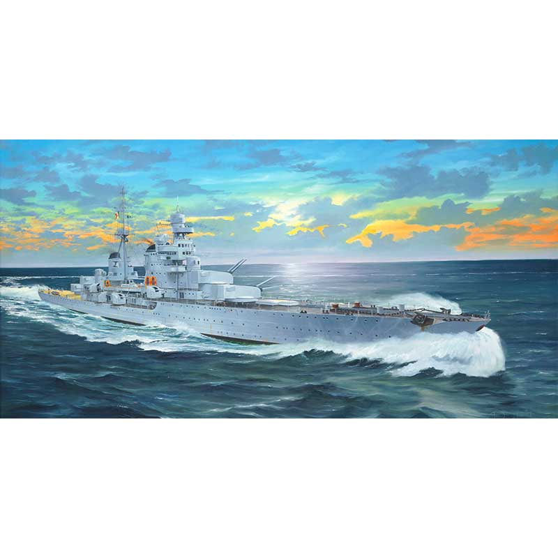 Trumpeter Italian Navy Heavy Cruiser Pola (1/350) 05381 Trumpeter Italian Navy Heavy Cruiser Pola (1/350) 05381
