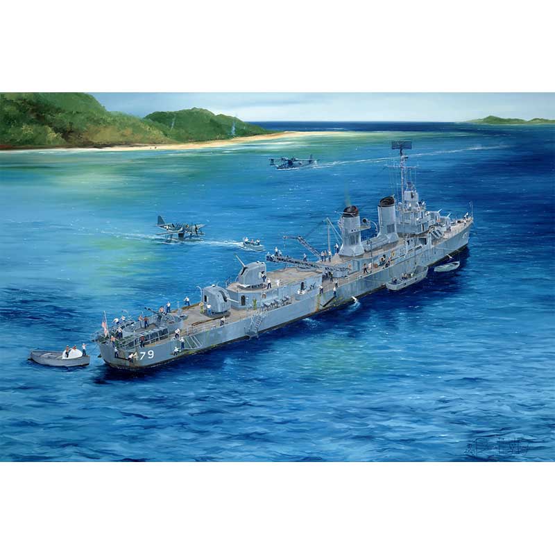 Trumpeter US Navy USS Stevens DD-479 Fletcher Class (1/200) 03722 Trumpeter US Navy USS Stevens DD-479 Fletcher Class (1/200) 03722