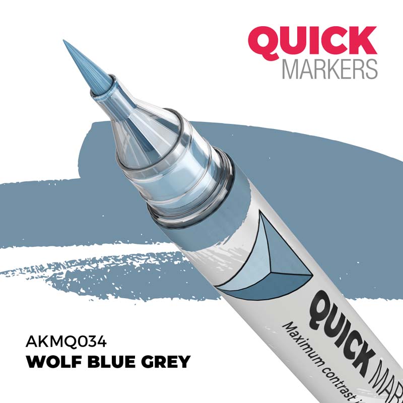 AK Interactive Wolf Blue Grey - Quick Marker AKMQ034 AK Interactive Wolf Blue Grey - Quick Marker AKMQ034