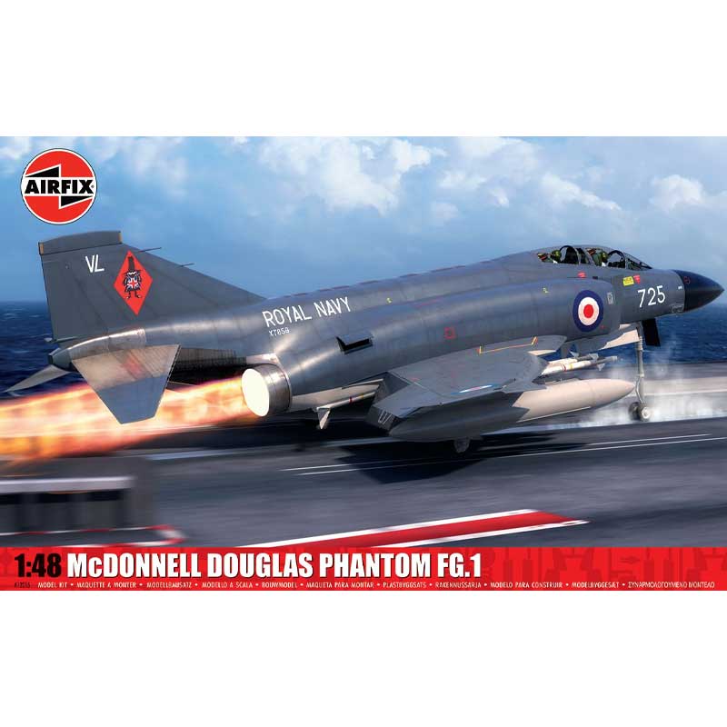 Airfix McDonnell Douglas Phantom FG.1 (1/48) A12015 Airfix McDonnell Douglas Phantom FG.1 (1/48) A12015
