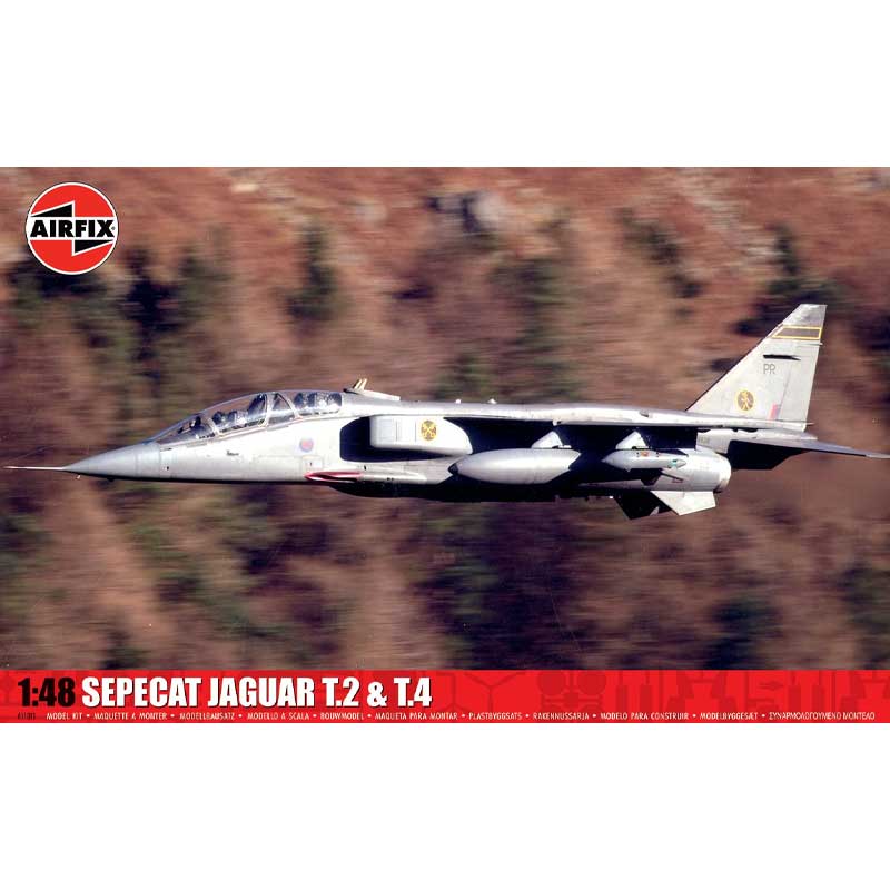Airfix Sepecat Jaguar T.2 & T.4 (1/48) A11011 Airfix Sepecat Jaguar T.2 & T.4 (1/48) A11011