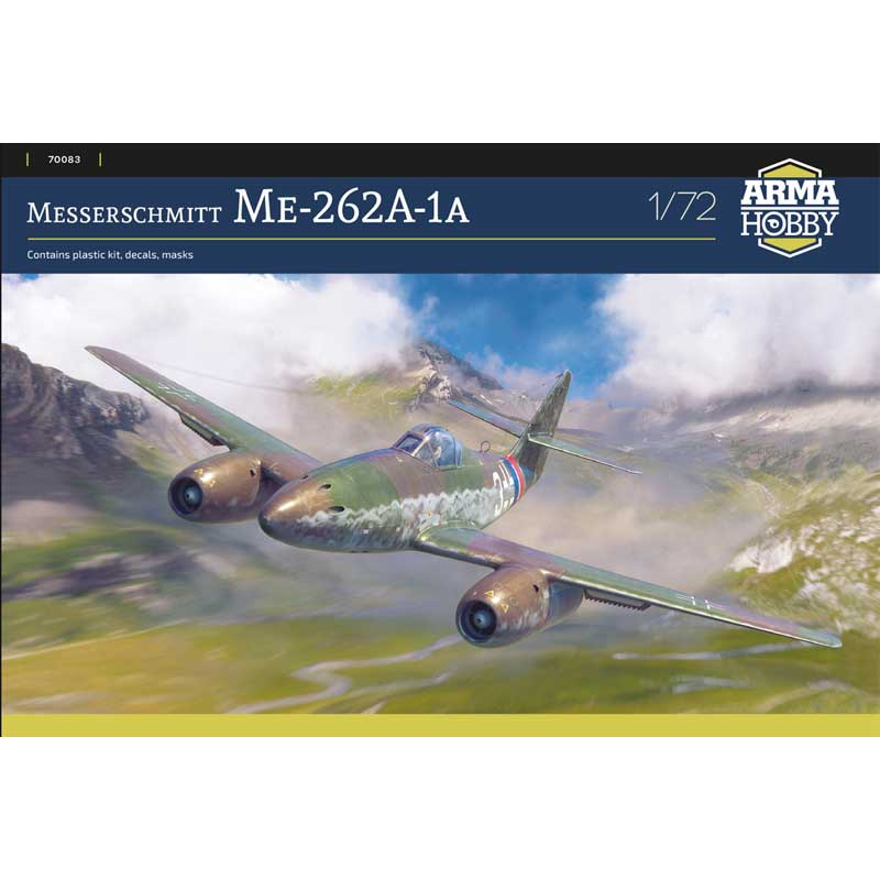 Arma Hobby Messerschmitt Me 262 A-1A “Schwalbe” (1/72) 70083