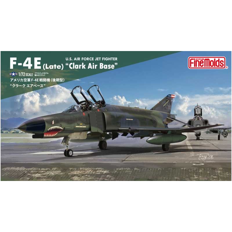 Fine Molds U.S. Air Force Jet Fighter F-4E (Late) "Clark Air Base" (1/72) FF06