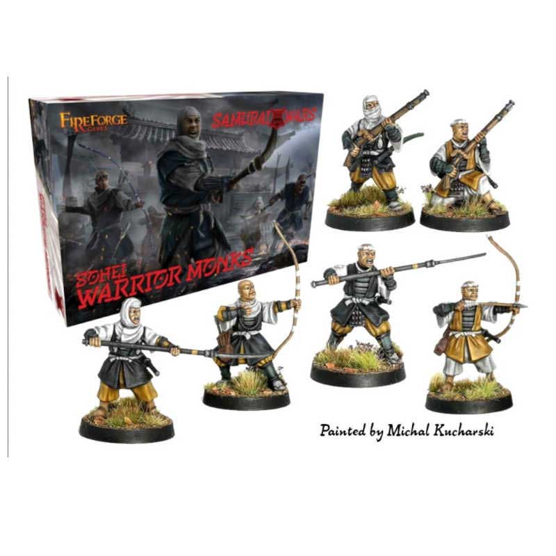 Fireforge Games Monk Warriors (28mm) SWWM01-BS Fireforge Games Monk Warriors (28mm) SWWM01-BS