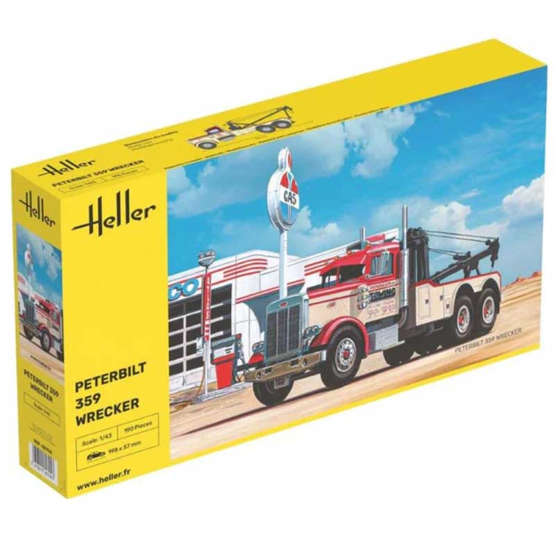 Heller Peterbilt 359 Wrecker (1/43) 80794 Heller Peterbilt 359 Wrecker (1/43) 80794