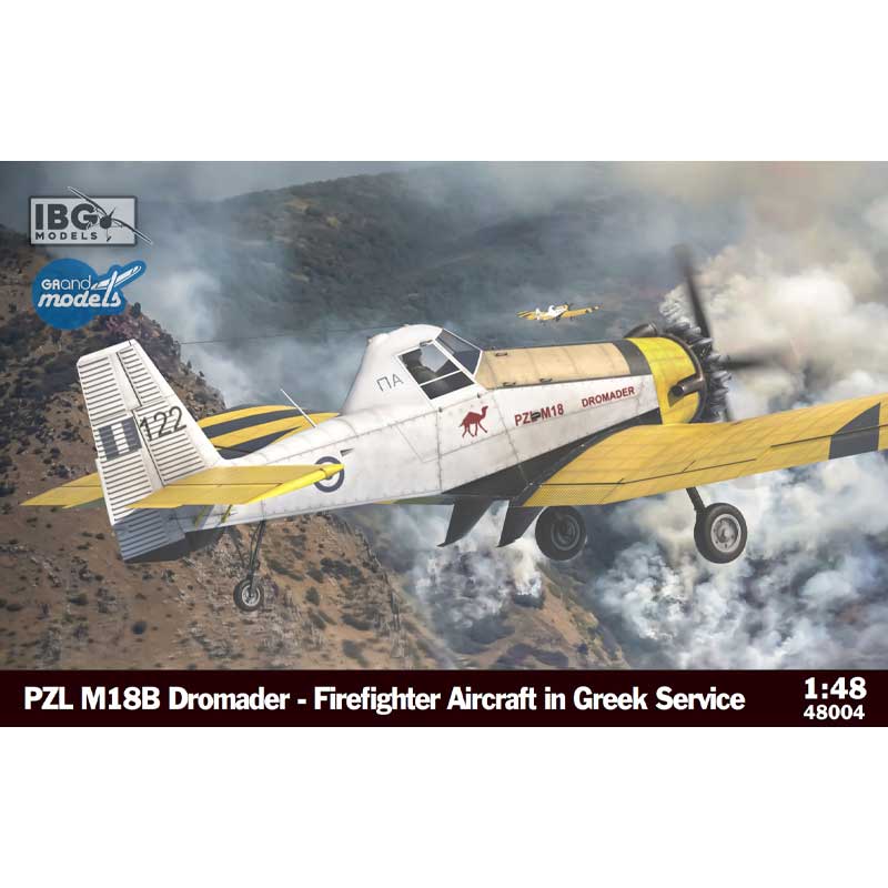 IBG Models PZL M18 Dromader - Firefighter Aircraft (1/48) 48004