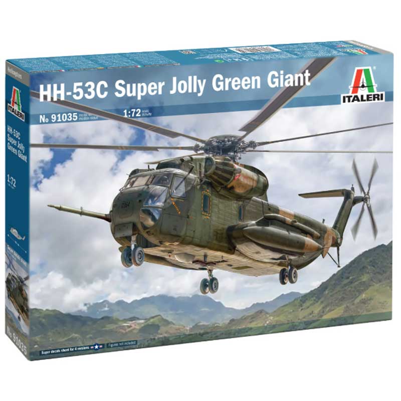 Italeri HH-53C Super Jolly Green Giant (1/72) 91035 Italeri HH-53C Super Jolly Green Giant (1/72) 91035