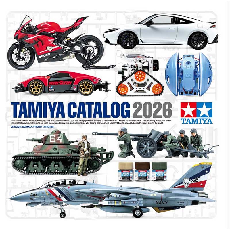 Tamiya 2026 Catalogue 64463 Tamiya 2026 Catalogue 64463