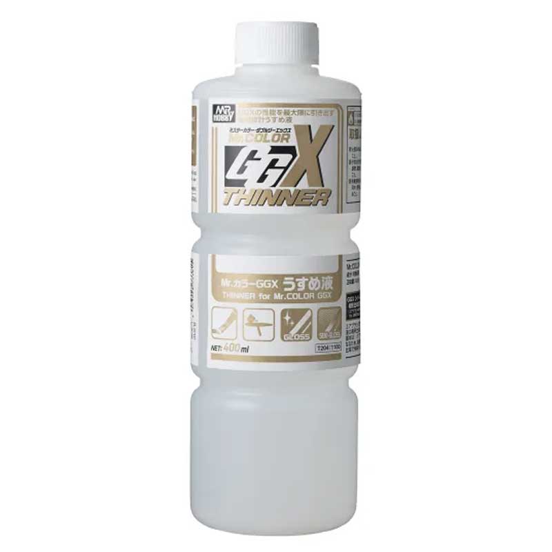 Mr Hobby Mr. Color GGX Thinner (400ml) T-204 Mr Hobby Mr. Color GGX Thinner (400ml) T-204