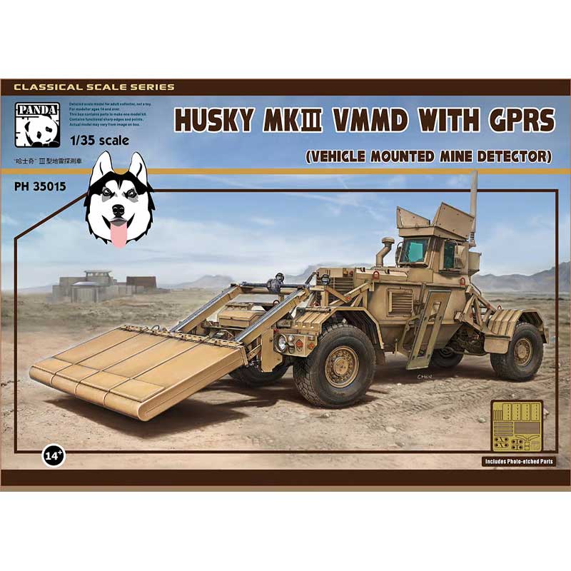 Panda Model Husky MKIII VMMD with GPRS (1/35) PH35015 Panda Model Husky MKIII VMMD with GPRS (1/35) PH35015