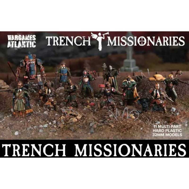 Wargames Atlantic Trench Missionaries (32mm) WAATW001 Wargames Atlantic Trench Missionaries (32mm) WAATW001