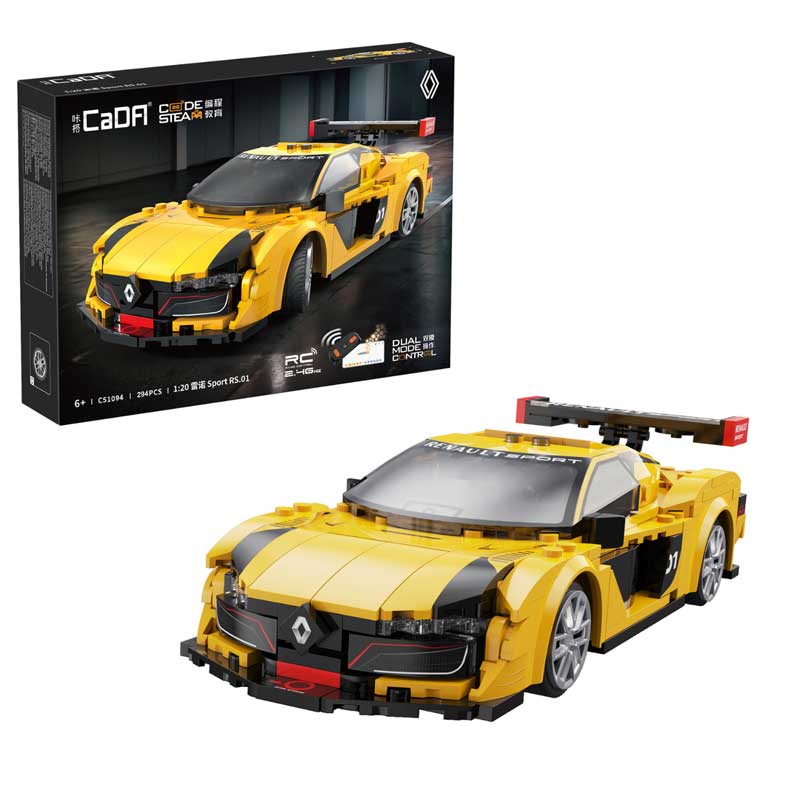 CaDA Bricks Renault Sport RS.01 (1/20) C51094W CaDA Bricks Renault Sport RS.01 (1/20) C51094W