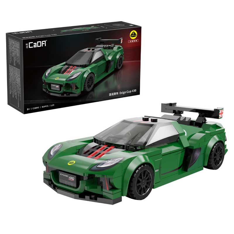 CaDA Bricks Lotus Exige Cup 430 (1/24) C55043W CaDA Bricks Lotus Exige Cup 430 (1/24) C55043W