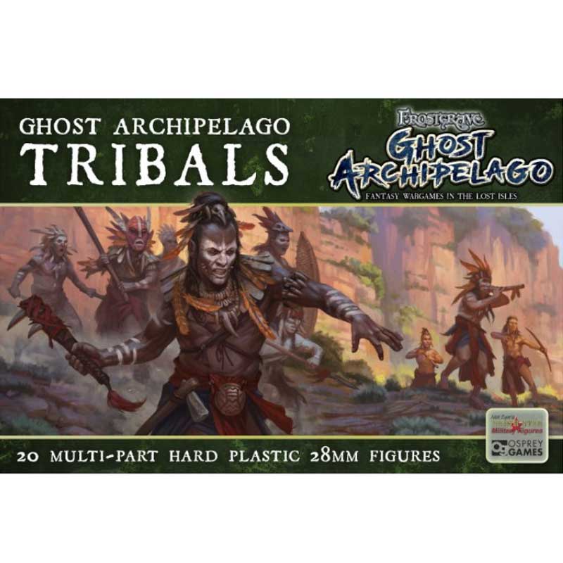 Frostgrave Ghost Archipelago Tribals (28mm) FGAP03