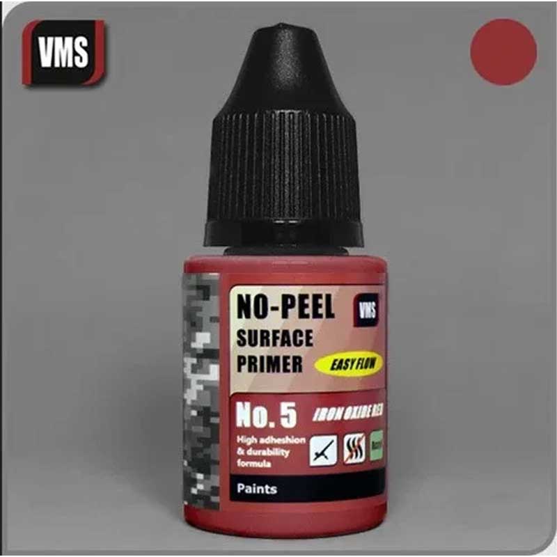 VMS No-Peel Primer No.5 Iron Oxide Red (30ml) PR05s VMS No-Peel Primer No.5 Iron Oxide Red (30ml) PR05s