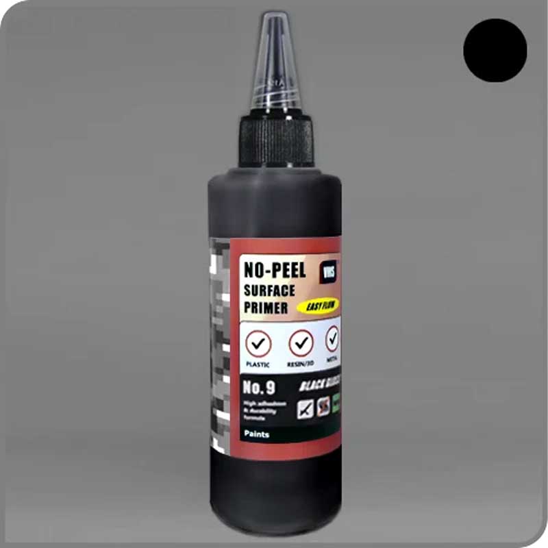 VMS No-Peel Primer No.9 Gloss Black (100ml) PR09 VMS No-Peel Primer No.9 Gloss Black (100ml) PR09